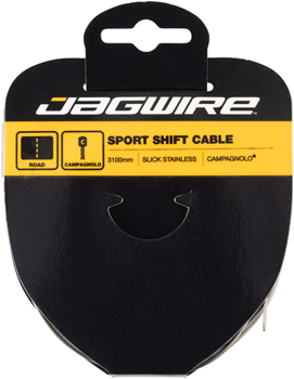 Jagwire Sport Shift Cable - 1.1 x 3100mm, Slick Stainless Steel, For Campagnolo Tandem EA Shift Cables