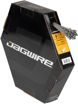Jagwire Sport Shift Cable - 1.1 x 2300mm, Slick Stainless Steel, For Campagnolo, Box of 100 EA Shift Cables
