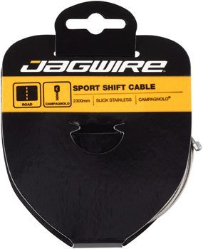 Jagwire Sport Shift Cable - 1.1 x 2300mm, Slick Stainless Steel, For Campagnolo EA Shift Cables