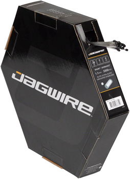 Jagwire Elite Ultra-Slick Shift Cable - 1.1 x 2300mm, Polished Stainless Steel, For SRAM/Shimano, Box of 25 BOX Shift Cables