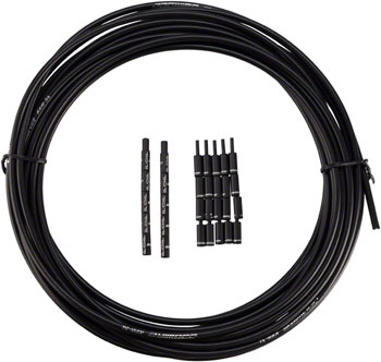 Jagwire 5mm Pro Compressionless Brake Housing with Slick-Lube Liner 10M Roll, Black EA Brake Housing