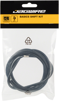 Jagwire Basics Shift Cable and Housing Assembly, 1780mm Shimano/SRAM Huret/Suntour X-Press, Black EA Shift Cable and Housing Sets