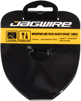 Jagwire Basics Galvanized Tandem Brake Cable 1.6x2795mm SRAM/Shimano Mountain/Road EA Brake Cables