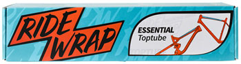 RideWrap Essential Toptube Frame Protection Kit - Matte EA Chainstay/Frame Protection