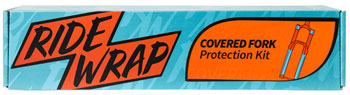 RideWrap Covered MTB Fork Protection Kit - Gloss EA Chainstay/Frame Protection