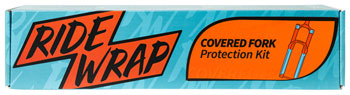 RideWrap Covered MTB Fork Protection Kit - Matte EA Chainstay/Frame Protection