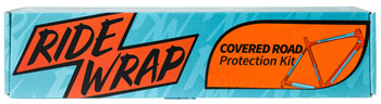 RideWrap Covered Road and Gravel Frame Protection Kit - Gloss EA Chainstay/Frame Protection