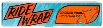 RideWrap Covered Road and Gravel Frame Protection Kit - Matte EA Chainstay/Frame Protection