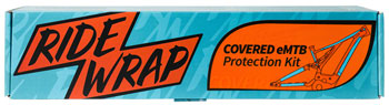 RideWrap Covered Dual Suspension eMTB Frame Protection Kit - Gloss EA Chainstay/Frame Protection