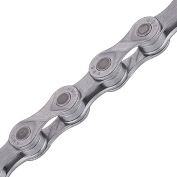 KMC e8 EPT eBike Chain - 8-Speed, 122 Links, Gray EA Chains