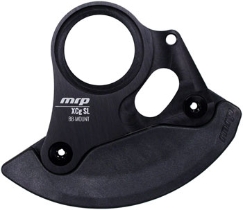 MRP XCg SL Bashguard -36t, BB Mount, Aluminum Backplate Black EA Chain Retention and Bashguards