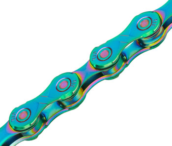 KMC X10 Chain - 10-Speed, 116 Links, Aurora EA Chains