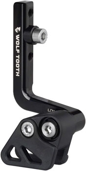 Wolf Tooth Gnarwolf Chainguide Braze-On Mount, Black, Rev 2 Black EA Chain Retention and Bashguards