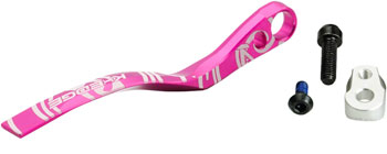 K-Edge Pro Road Chain Catcher - Braze-On, Limited Edition Pink EA Chain Deflectors