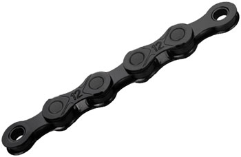 KMC DLC 12 Waxed Chain - 12-Speed, 126 Links, Black EA Chains