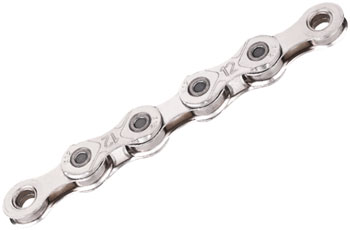 KMC X12 Waxed Chain - 12-Speed, 126 Links, Silver EA Chains