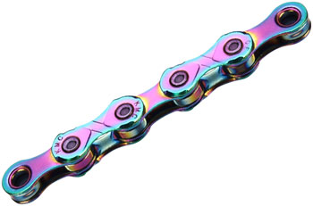 KMC X11 Waxed Chain - 11-Speed, 118 Links, Aurora EA Chains