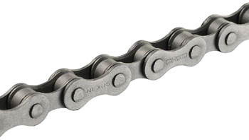 Shimano Nexus CN-NX10 Chain - Single Speed 1/2" x 1/8", 114 Links, Silver EA Chains
