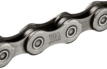 Shimano STEPS CN-E8000-11 Ebike Chain - 11-Speed, 138 Links, Silver EA Chains