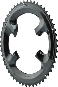 Shimano Dura-Ace R9100 Chainring - 52 Tooth, 11-Speed, 110mm BCD, For 52-36T Combination Black EA Chainrings