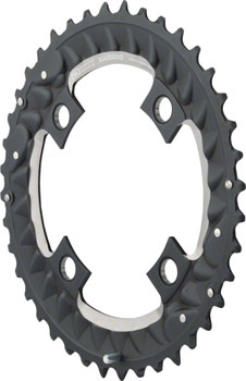 Shimano SLX FC-M672 Chainring - 40t, 96mm BCD, 10-Speed Outer, For 22-30-40t Set Black EA Chainrings
