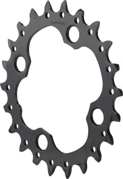 Shimano SLX FC-M672 Chainring - 22t, 64mm BCD, 10-Speed Inner, For 22-30-40t Set Black EA Chainrings
