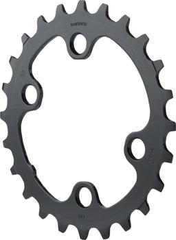 Shimano SLX M7000-11 24t 64mm 11-Speed Inner Chainring for 34-24t Set Black EA Chainrings