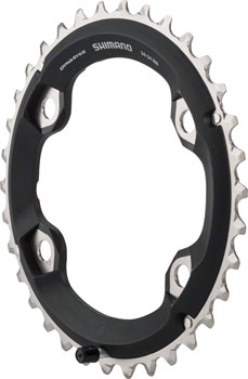 Shimano SLX M7000-11 34t 96mm 11-Speed Outer Chainring for 34-24t Set Black EA Chainrings