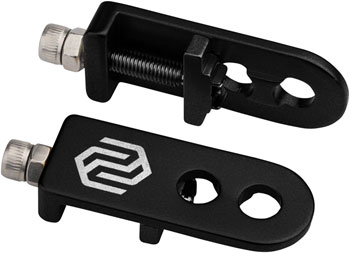 Promax C-1 Chain Tensioner - 2-Hole, Fits 3/8"/10mm Axles, Black PAA Axle and Chain Tensioners