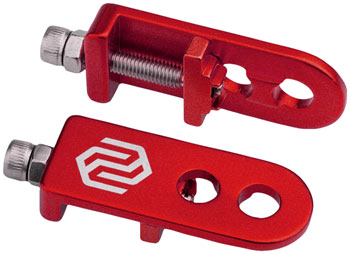 Promax C-1 Chain Tensioner - 2-hole, Fits 3/8"/10mm Axles, Red PAA Axle and Chain Tensioners