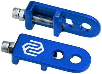 Promax C-1 Chain Tensioner - 2-hole, Fits 3/8"/10mm Axles, Blue PAA Axle and Chain Tensioners