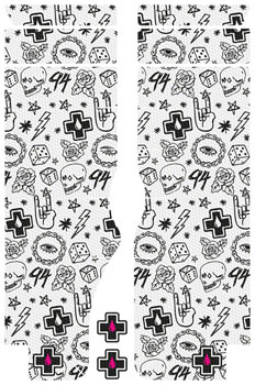 Muc-Off Fork Protection Kit - 8-Piece Kit, Punk EA Chainstay/Frame Protection