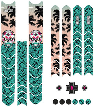 Muc-Off DH/Enduro/Trail Frame Protection Kit - 45-Piece Kit, Day of the Shred EA Chainstay/Frame Protection