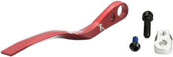 K-Edge Pro Road Chain Catcher - Braze-On, Red EA Chain Deflectors