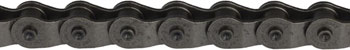The Shadow Conspiracy Interlock V2 Chain - Single Speed 1/2" x 1/8", 98 Links, Half Link Chain, Black EA Chains