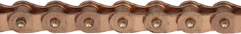 The Shadow Conspiracy Interlock V2 Chain - Single Speed 1/2" x 1/8", 98 Links, Half Link Chain, Copper EA Chains