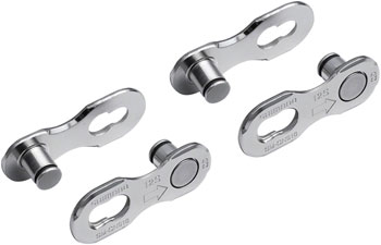 Shimano SM-CN910-12 Quick-Link - 12-Speed, 2 Pairs Silver EA Chain Links and Pins