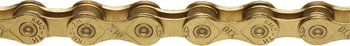 KMC X10 Chain - 10-Speed, 116 Links, Gold EA Chains