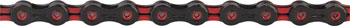 KMC DLC 11 Chain - 11-Speed, 118 Links, Black/Red EA Chains