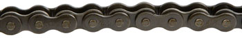 KMC 415H Chain - Single Speed 1/2" x 3/16", 98 Links, Black EA Chains