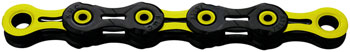 KMC DLC 11 Chain - 11-Speed, 118 Links, Black/Yellow EA Chains