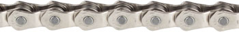 KMC HL1 Narrow Chain - Single Speed 3/32", 100 Links, Half Link Chain, Silver EA Chains