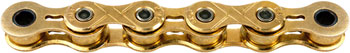 KMC e101 eBike Chain - Single Speed 1/2" x 1/8", 112 Links, Gold EA Chains