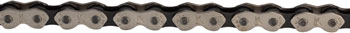 KMC K1 Kool Wide Chain - Single Speed 1/2" x 1/8", 112 Links, Silver/Black EA Chains