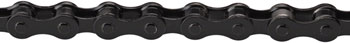 KMC S1 Chain - Single Speed 1/2" x 1/8", 112 Links, Painted Black Painted Black EA Chains