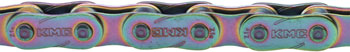 KMC Z1eHX Wide Chain - Single Speed 1/2" x 1/8", 112 Links, Neo Chrome Neo Chrome EA Chains
