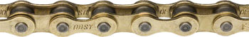 Odyssey Bluebird Chain - Single Speed 1/2" x 1/8", 112 Links, Gold EA Chains