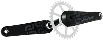 e*thirteen TRS Race Carbon Crankset - 175mm, 73mm, 30mm Spindle with e-thirteen P3 Connect Interface, Black EA Crankset