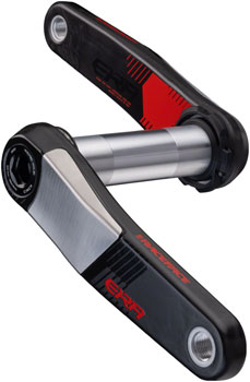 RaceFace Era Crankset - 165mm, Direct Mount, 136mm Spindle with CINCH Interface, Carbon, Red SET Crankset