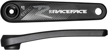 RaceFace Aeffect-R Ebike Crank Arm Set - 160mm, For Bosch Gen 4 and Gen 5 Drive System, 7050 Aluminum, Black PAA Ebike Crankset